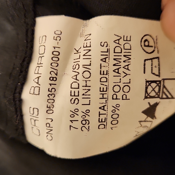 Cris Barros Silk Linen Multilayer Tank Top Size 36 / S - Picture 4 of 6